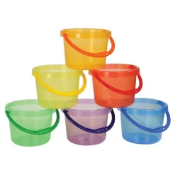 Translucent Buckets Set of 6