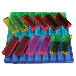 Translucent Building Plank Set 54 Pieces