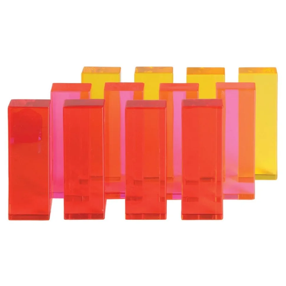 Translucent Building Plank Set 54 Pieces