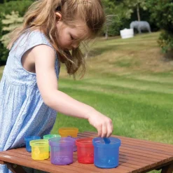 Translucent Color Stacking Cups