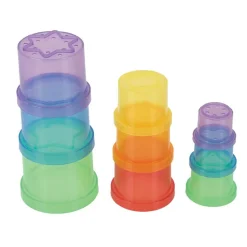 Translucent Color Stacking Cups