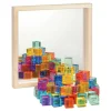 Translucent Cubes with Mirror Tray 100 Pieces
