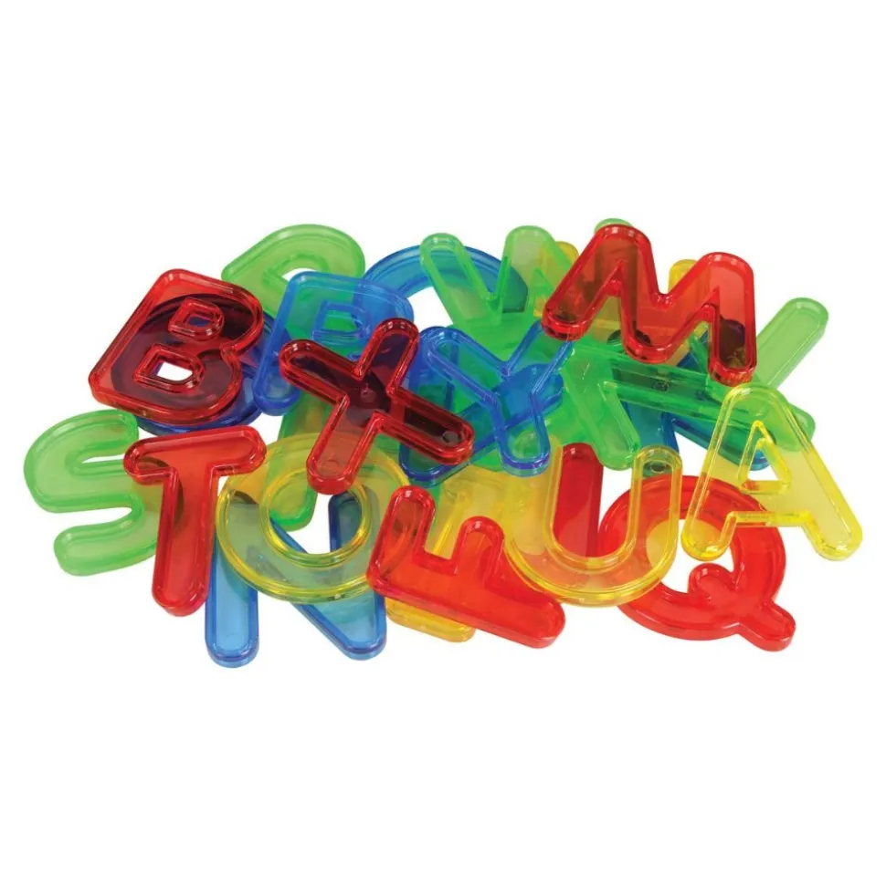 2" Translucent Uppercase Letters 26 Pieces