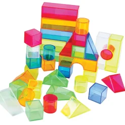 Transparent Light and Color Blocks 108 Pieces