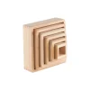 Transparent Stacking Tower 6 Pieces
