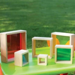 Transparent Stacking Tower 6 Pieces
