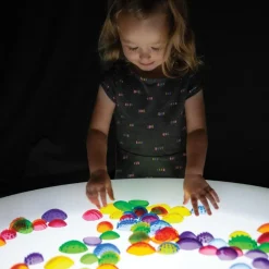 Transparent Tactile Shells 108 Pieces