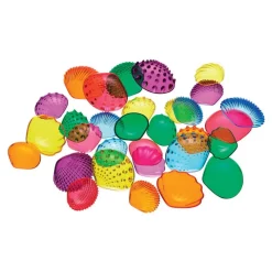 Transparent Tactile Shells 108 Pieces