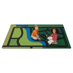 Transportation Fun Rug 6' x 9' Rectangle