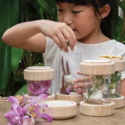 Treasure Tubes Clear Set of 8