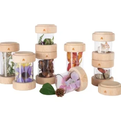 Treasure Tubes Clear Set of 8