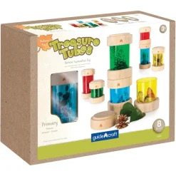 Treasure Tubes Primary Colors Set of 8