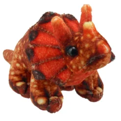 Triceratops Finger Puppet