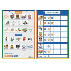 Trifold Magnetic Board