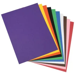 Tru-Ray Premium Heavyweight Multicolor Assortment Construction Paper