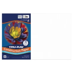 Tru-Ray Premium Heavyweight Multicolor Assortment Construction Paper