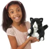 Tuxedo Kitten Hand Puppet
