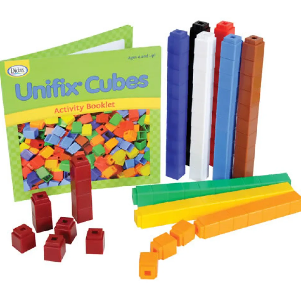 Unifix® Cubes Math Manipulatives 100 Pieces
