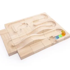 Unit Block Marble Run 40 Piece Set
