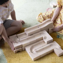 Unit Block Marble Run 40 Piece Set