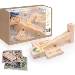 Unit Block Marble Run 40 Piece Set