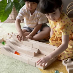 Unit Block Marble Run 40 Piece Set