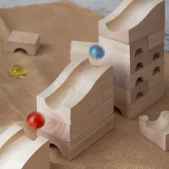 Unit Block Marble Run 40 Piece Set