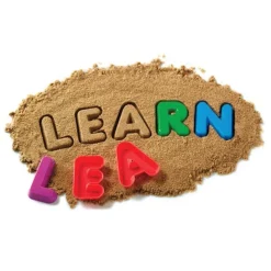Uppercase ABC Sand Molds