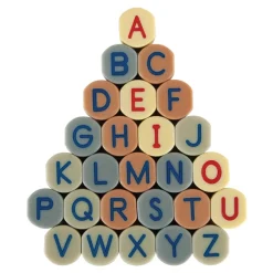 Uppercase Alphabet Stamping Stones 26 pieces