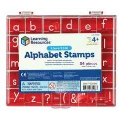 Uppercase and Lowercase Alphabet Stamp Set