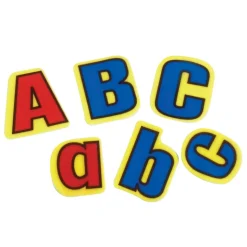 Uppercase and Lowercase Felt Letters English and Spanish Alphabets 118 Pieces