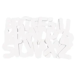 Uppercase Collage Letters