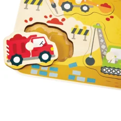 Vehicle Themed Peg Puzzle Set of 2