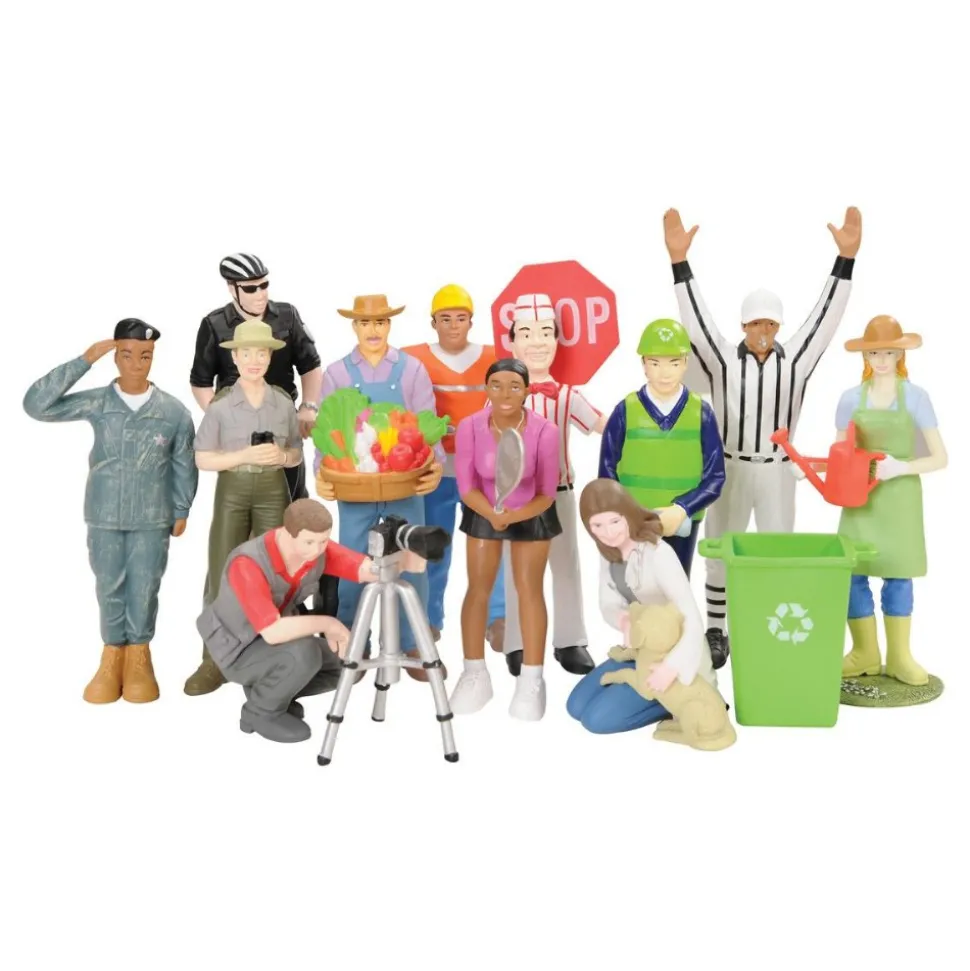 Vinyl Career Figures 12 Pieces
