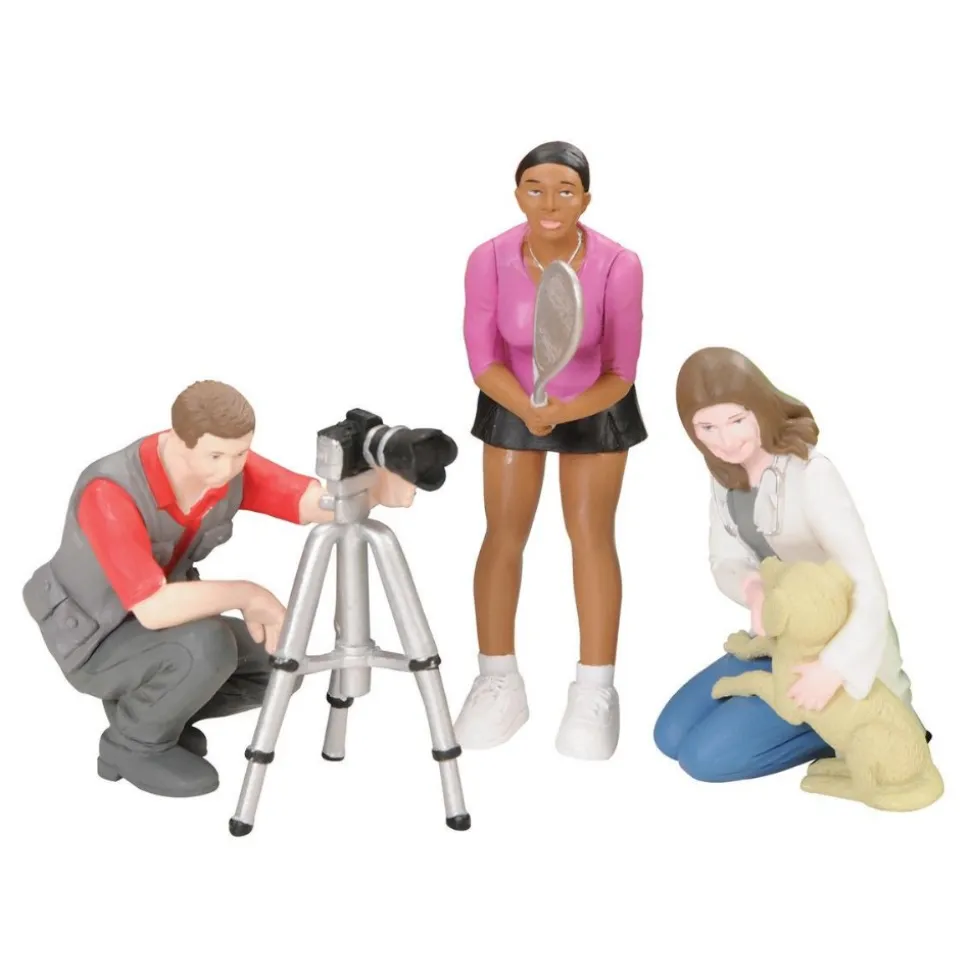 Vinyl Career Figures 12 Pieces