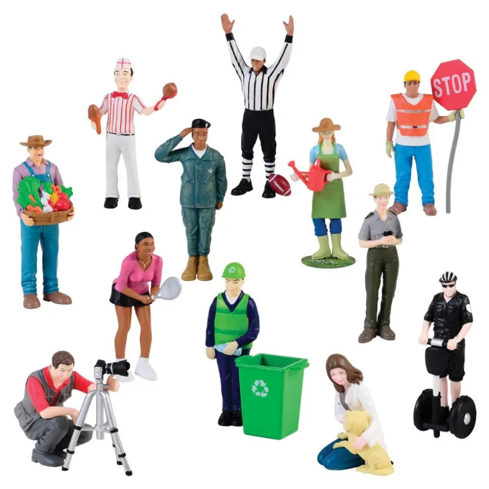 Vinyl Career Figures 12 Pieces