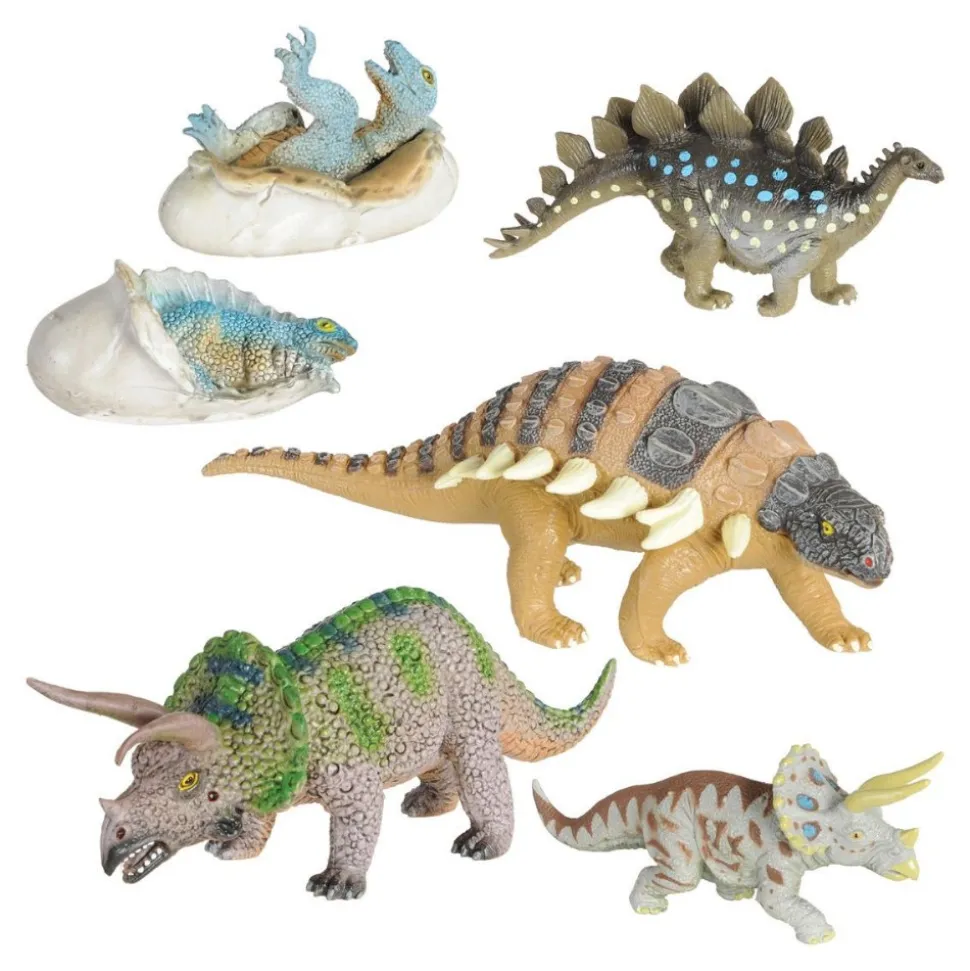 Vinyl Dinosaurs 11 Pieces