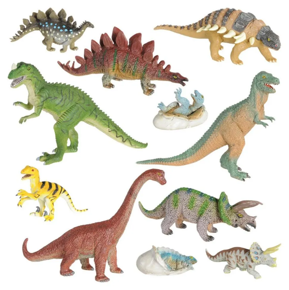 Vinyl Dinosaurs 11 Pieces
