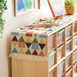 Vivid Primary Decorative Runner