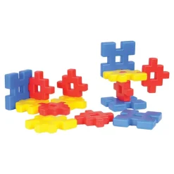Waffle Blocks Manipulative Set 42 Pieces