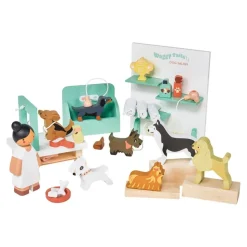 Waggy Tails Dog Salon Wooden Playset