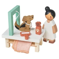 Waggy Tails Dog Salon Wooden Playset