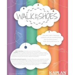 Walk in My Shoes Mat with Printable Activities and Teacher Guide