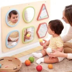 Wall Mounted Infant Toddler Mirror Set