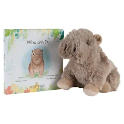Warmies® Microwavable Plush 13" Capybara and Board Book