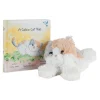 Warmies® Microwavable Plush 13" Calico Cat and Board Book
