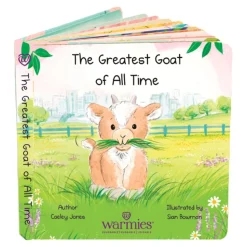 Warmies® Microwavable Plush 13" Goat and Board Book