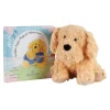 Warmies® Microwavable Plush 13" Golden Dog and Board Book
