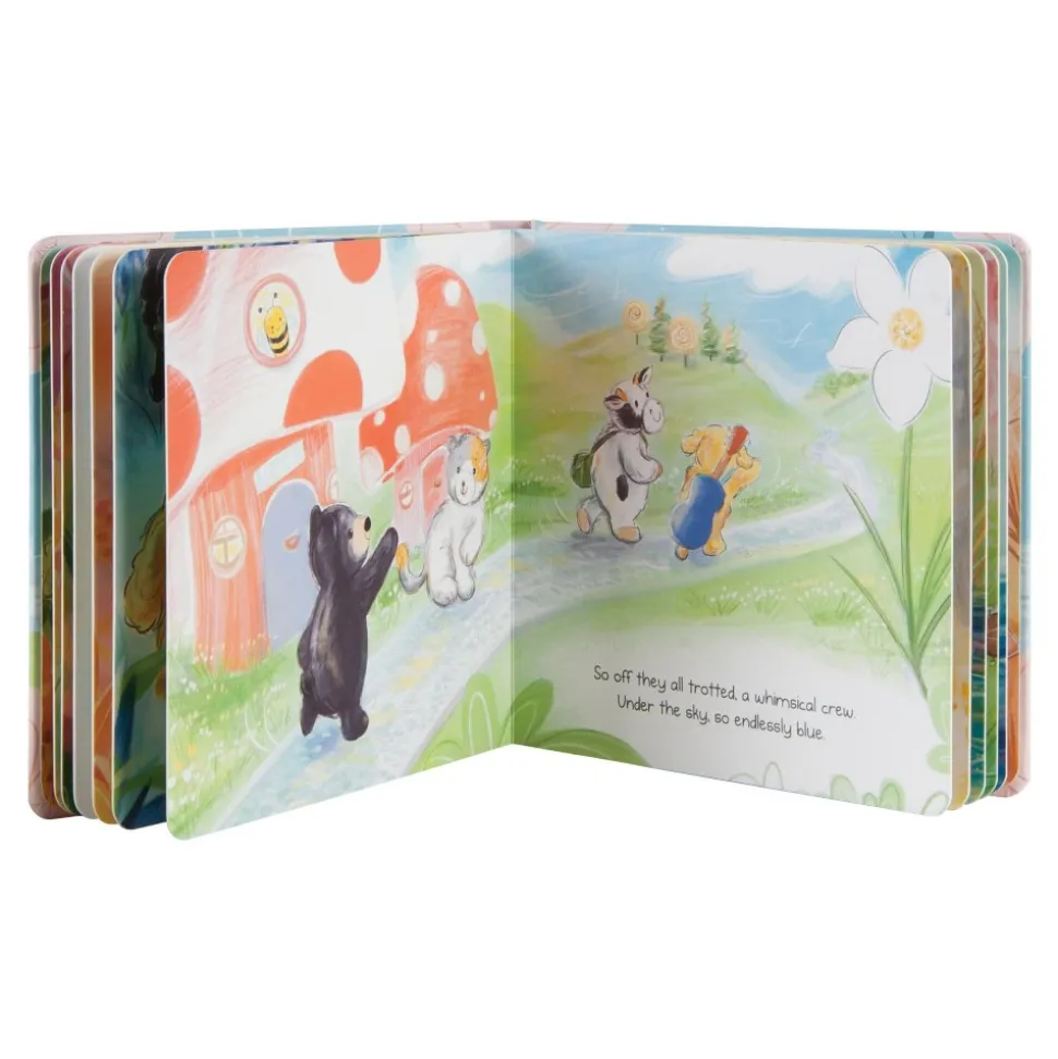 Warmies® Microwavable Plush 13" Golden Dog and Board Book