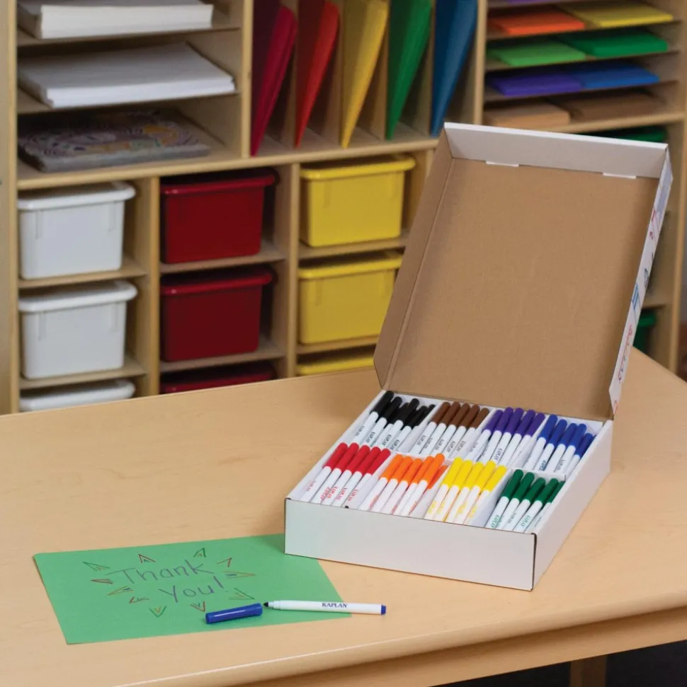 Washable Fine Tip Marker Class Pack 200 Per Box
